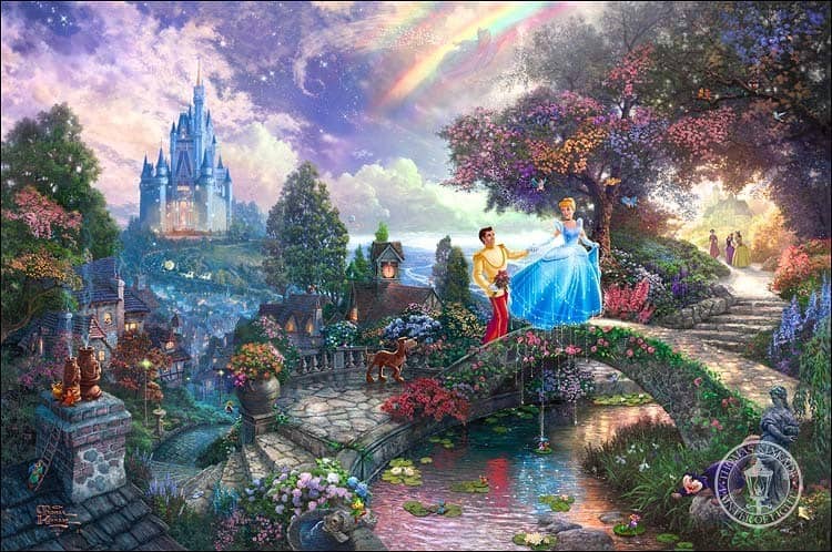 Kinkaid Cinderella painting